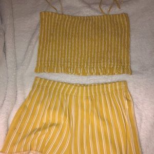 PACSUN YELLOW SET